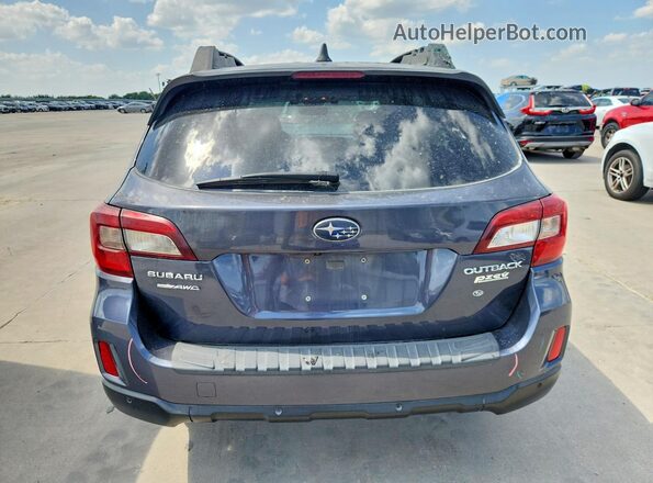 4S4BSANCXH3219145 2017 SUBARU OUTBACK Gray Widok z tyłu