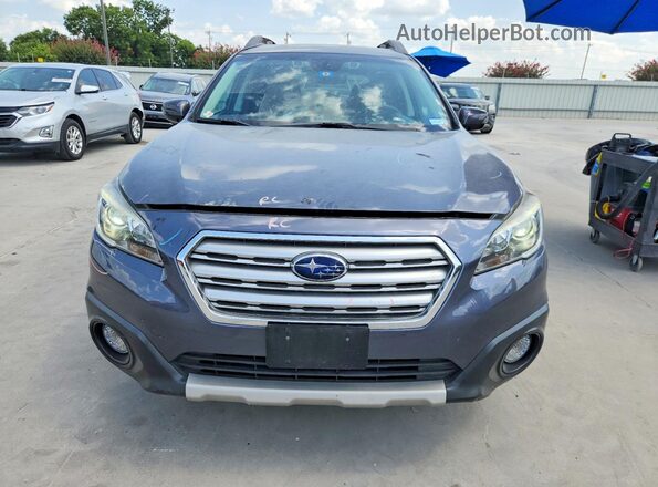 4S4BSANCXH3219145 2017 SUBARU OUTBACK Gray Widok z przodu