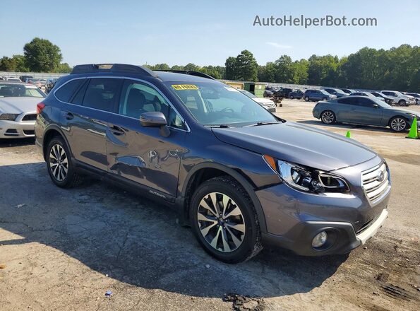 4S4BSANCXH3281077 2017 SUBARU OUTBACK Gray Przód prawy