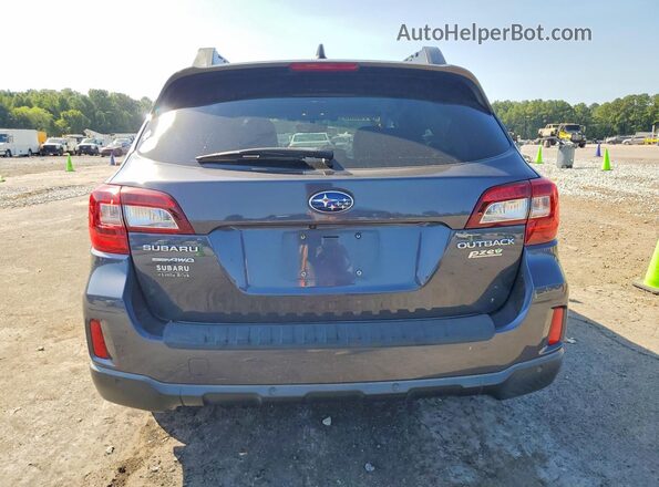 4S4BSANCXH3281077 2017 SUBARU OUTBACK Gray Widok z tyłu