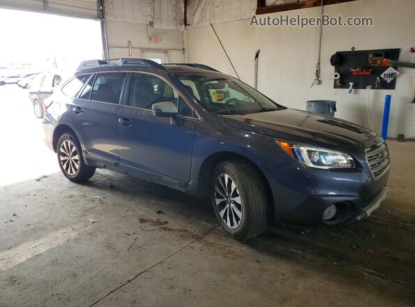 4S4BSANCXH3330911 2017 SUBARU OUTBACK Blue Delantero derecho