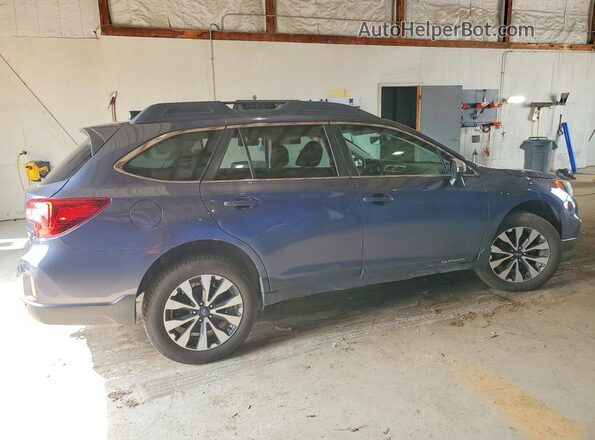 4S4BSANCXH3330911 2017 SUBARU OUTBACK Blue Trasero derecho