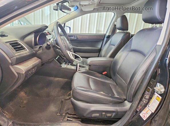 4S4BSANCXH3351399 2017 SUBARU OUTBACK Black Front interior view