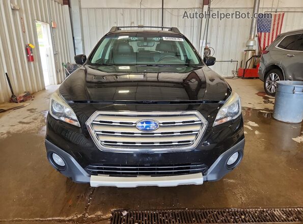 4S4BSANCXH3351399 2017 SUBARU OUTBACK Black Front view