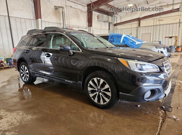 4S4BSANCXH3351399 2017 SUBARU OUTBACK Black Front right