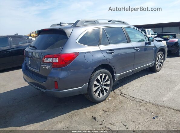 4S4BSANCXH3372947 2017 SUBARU OUTBACK Blue Задня права чверть