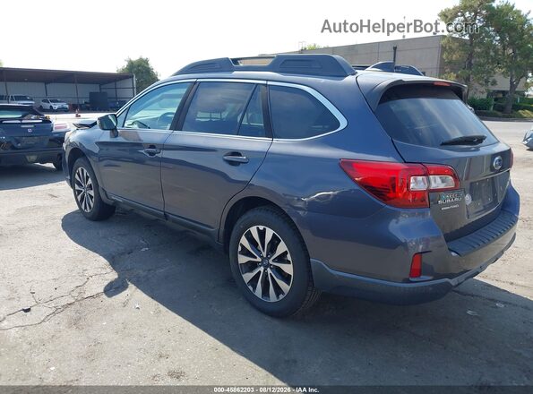 4S4BSANCXH3372947 2017 SUBARU OUTBACK Blue Задня ліва чверть