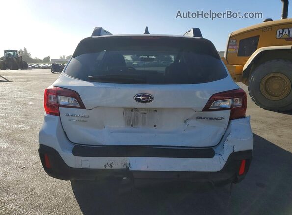 4S4BSANCXJ3240731 2018 SUBARU OUTBACK White უკანა ხედი