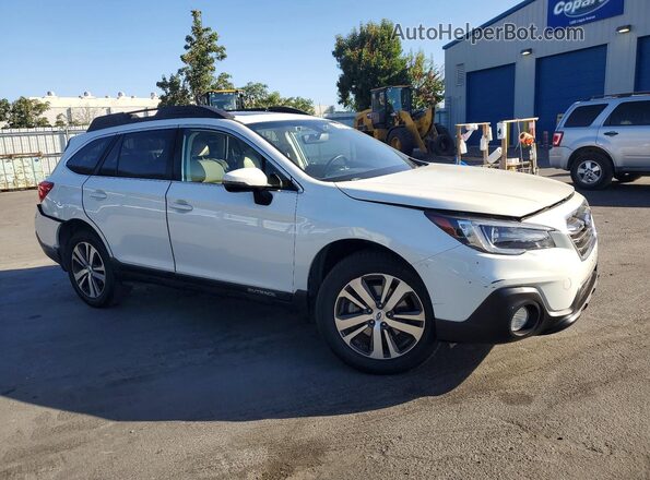 4S4BSANCXJ3240731 2018 SUBARU OUTBACK White წინა მარჯვენა