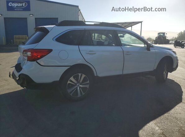 4S4BSANCXJ3240731 2018 SUBARU OUTBACK White უკანა მარჯვენა