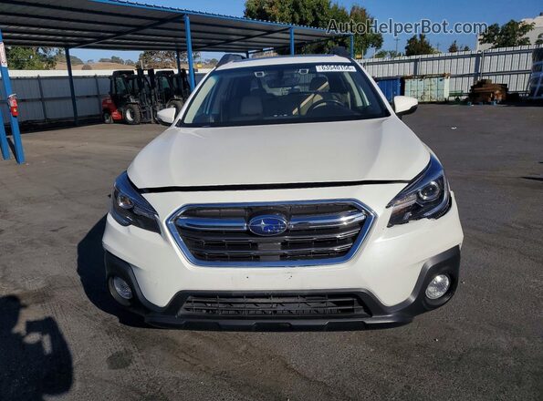 4S4BSANCXJ3240731 2018 SUBARU OUTBACK White წინა ხედი