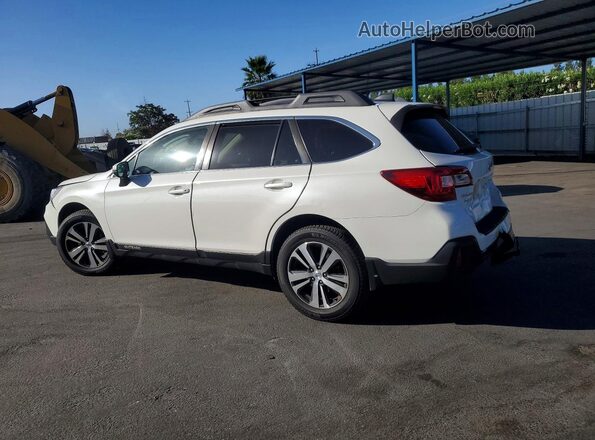 4S4BSANCXJ3240731 2018 SUBARU OUTBACK White უკანა მარცხენა