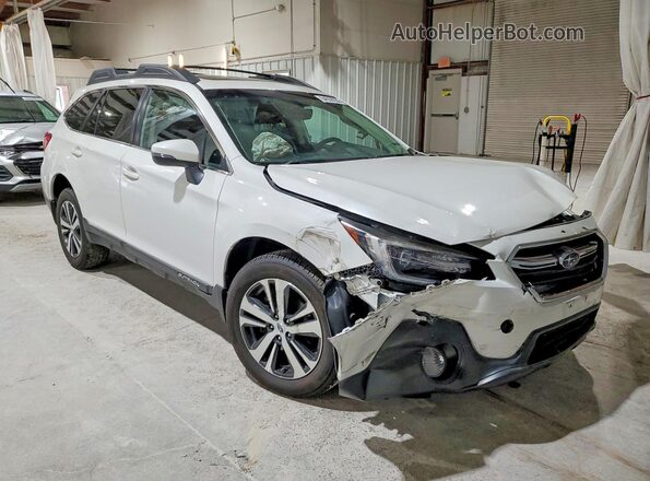 4S4BSANCXJ3313967 2018 SUBARU OUTBACK Белый Передняя правая четверть
