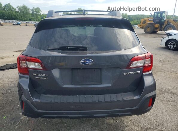 4S4BSANCXJ3334687 2018 SUBARU OUTBACK Charcoal Rear view