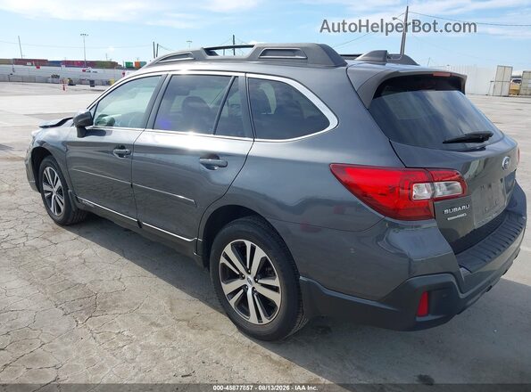 4S4BSANCXJ3344054 2018 SUBARU OUTBACK Gray Trasero izquierdo