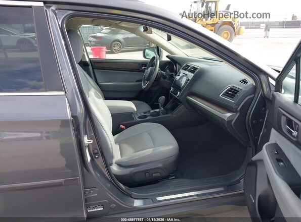 4S4BSANCXJ3344054 2018 SUBARU OUTBACK Gray Vista interior delantera