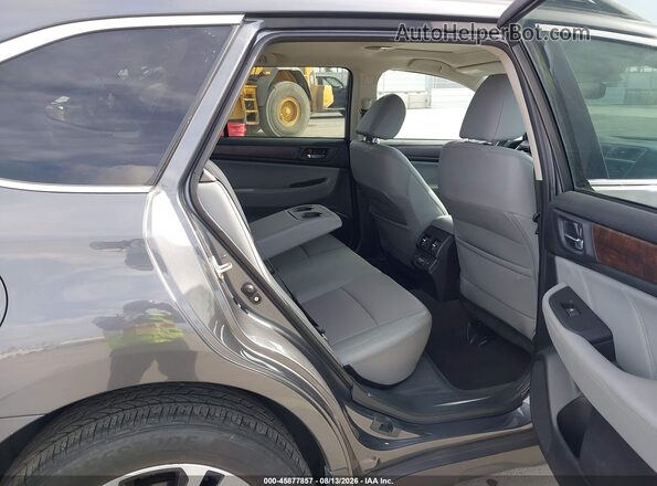 4S4BSANCXJ3344054 2018 SUBARU OUTBACK Gray Vista de la etiqueta del VIN