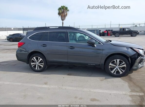 4S4BSANCXJ3344054 2018 SUBARU OUTBACK Gray Vista interior trasera