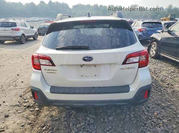 4S4BSANCXJ3366393 2018 SUBARU OUTBACK Белый Вид сзади