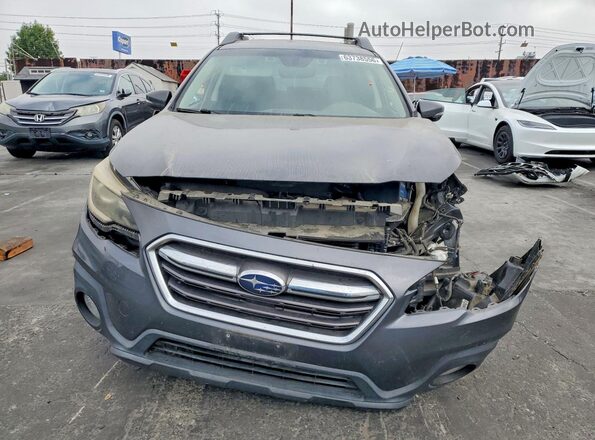 4S4BSANCXK3275223 2019 SUBARU OUTBACK Gray Front view