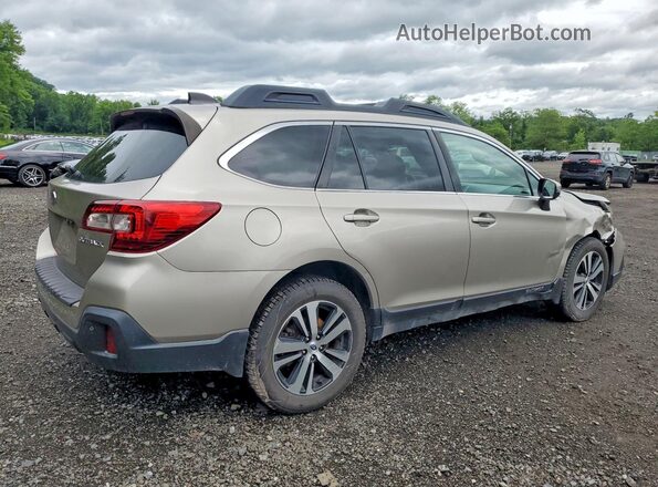4S4BSANCXK3316711 2019 SUBARU OUTBACK Gold Trasero derecho
