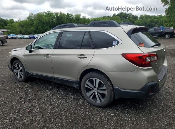 4S4BSANCXK3316711 2019 SUBARU OUTBACK Gold Trasero izquierdo