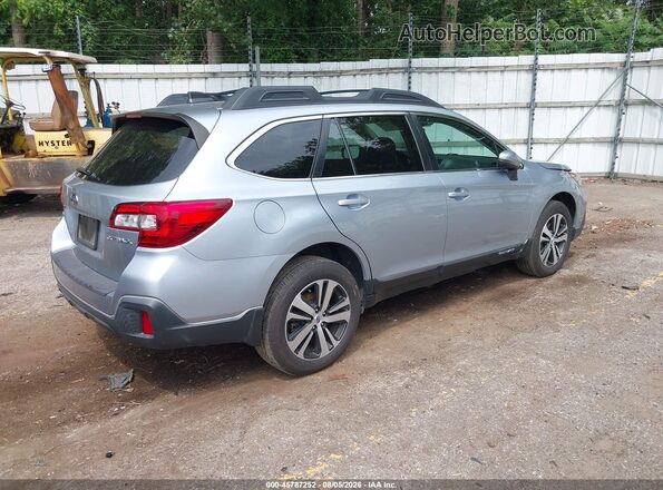 4S4BSANCXK3330415 2019 SUBARU OUTBACK Silver Tył prawy