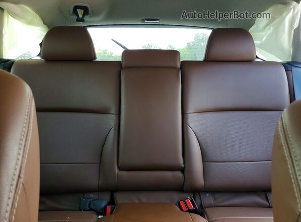 4S4BSATC0K3209573 2019 SUBARU OUTBACK Черный Вид задних сидений