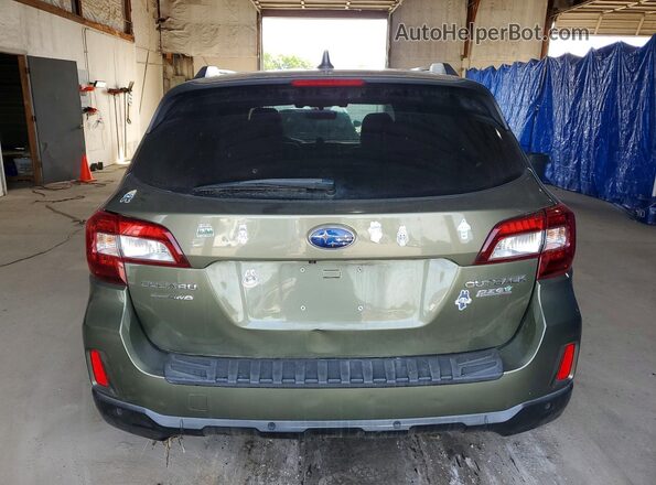 4S4BSATC5H3376407 2017 SUBARU OUTBACK Green Հետևի տեսք