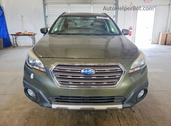 4S4BSATC5H3376407 2017 SUBARU OUTBACK Green Դիմացի տեսք