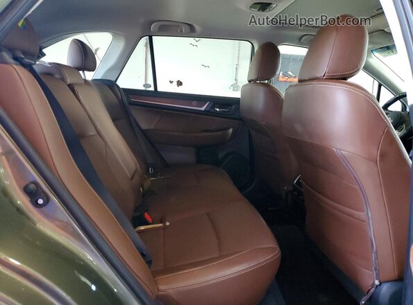 4S4BSATC5H3376407 2017 SUBARU OUTBACK Green Հետևի նստատեղերի տեսք
