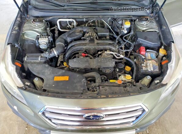 4S4BSATC5H3376407 2017 SUBARU OUTBACK Green Սալոնի հետևի տեսք