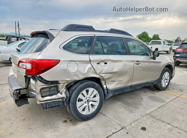 4S4BSBAC8G3276826 2016 SUBARU OUTBACK Tan Trasero derecho