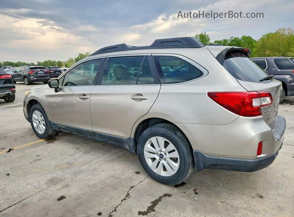 4S4BSBAC8G3276826 2016 SUBARU OUTBACK Tan Trasero izquierdo