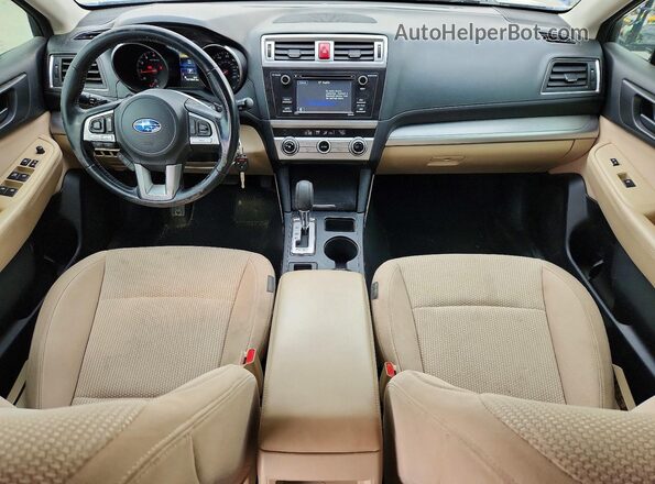 4S4BSBAC8G3276826 2016 SUBARU OUTBACK Tan Vista del salpicadero