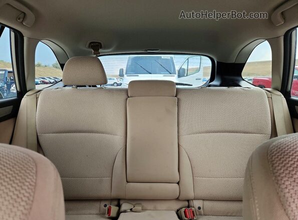 4S4BSBAC8G3276826 2016 SUBARU OUTBACK Tan Vista de los asientos traseros