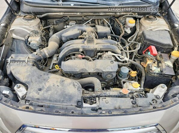 4S4BSBAC8G3276826 2016 SUBARU OUTBACK Tan Vista del compartimento del motor
