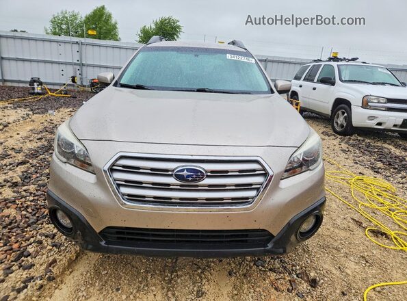 4S4BSBCC4G3222078 2016 SUBARU OUTBACK Cream Դիմացի տեսք