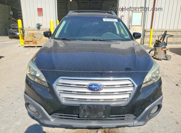 4S4BSBCC6G3344926 2016 SUBARU OUTBACK Black Rear seats view