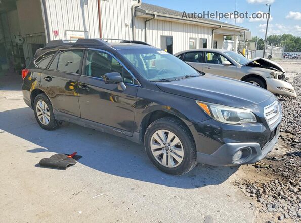 4S4BSBCC6G3344926 2016 SUBARU OUTBACK Black Front interior view
