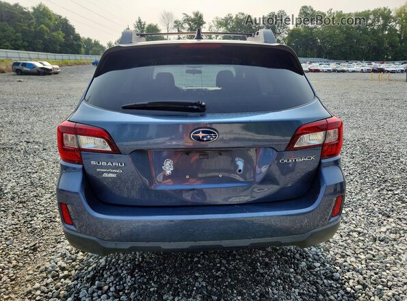 4S4BSBCCXG3328017 2016 SUBARU OUTBACK Синий Вид сзади