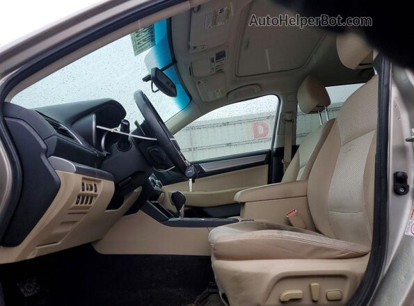 4S4BSBDC2G3287607 2016 SUBARU OUTBACK Gold Սալոնի դիմացի տեսք