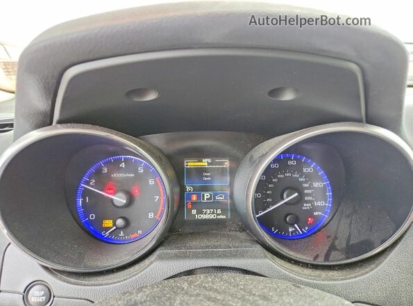4S4BSBDC5G3305579 2016 SUBARU OUTBACK Gray Instrument cluster view