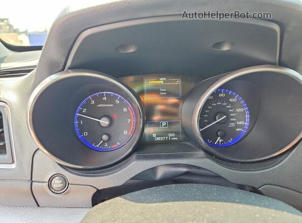 4S4BSBFC1G3277874 2016 SUBARU OUTBACK Silver Սարքավորումների վահանակի տեսք