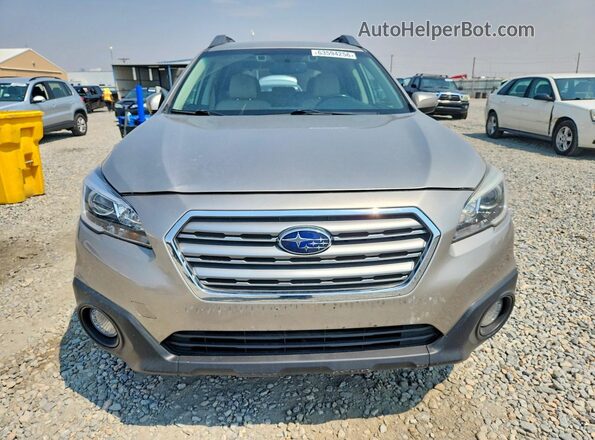 4S4BSBFC1G3277874 2016 SUBARU OUTBACK Silver Դիմացի տեսք