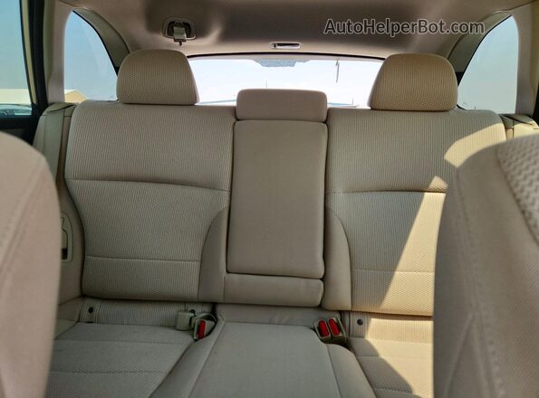 4S4BSBFC1G3277874 2016 SUBARU OUTBACK Silver Հետևի նստատեղերի տեսք