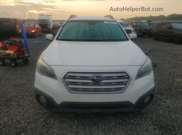 4S4BSBFC3G3237585 2016 SUBARU OUTBACK White Front view