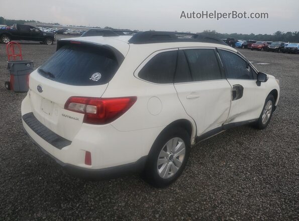 4S4BSBFC3G3237585 2016 SUBARU OUTBACK White Rear right