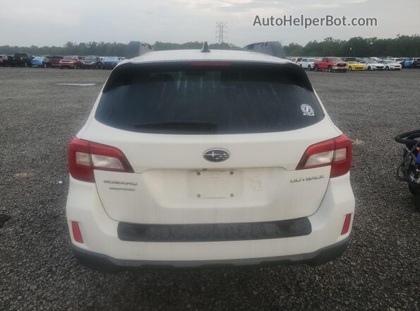 4S4BSBFC3G3237585 2016 SUBARU OUTBACK White Rear view