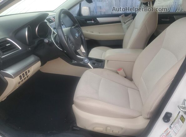 4S4BSBFC3G3237585 2016 SUBARU OUTBACK White Front interior view